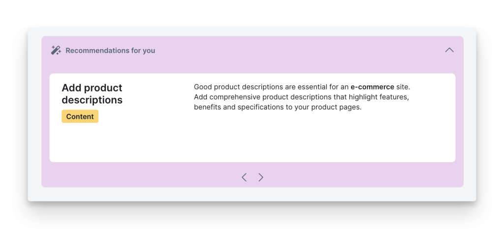 Google Business Prodile Structure Data Product Descriptions task