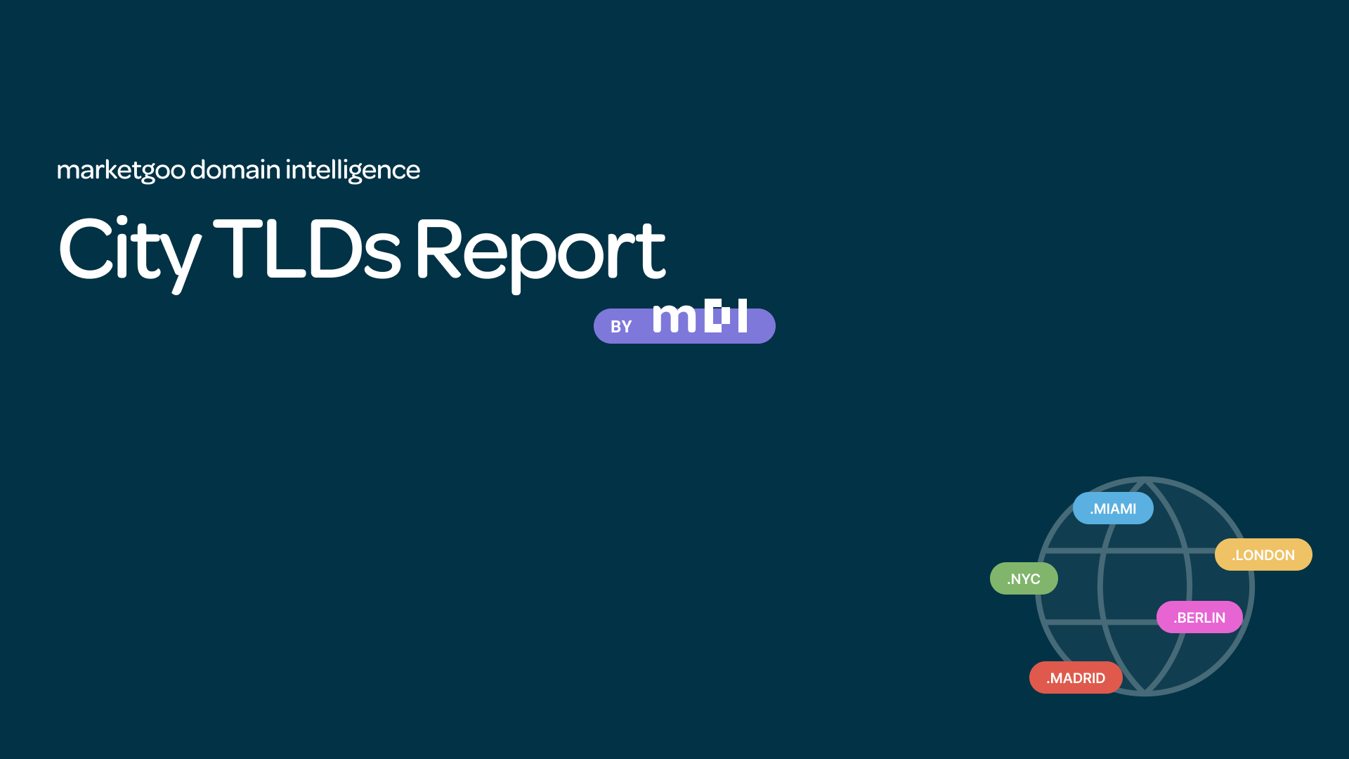 marketgoo Domain Intelligence City TLDs Report